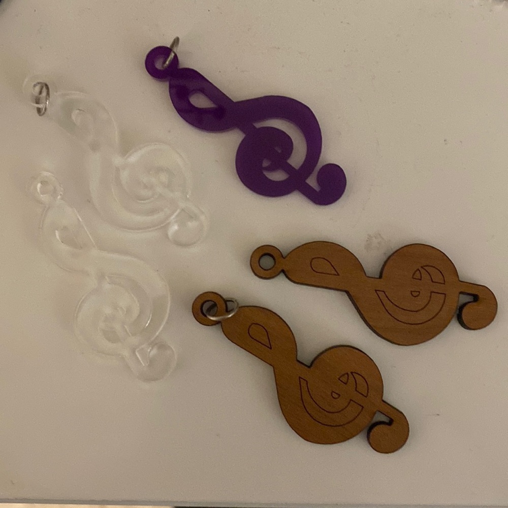 Treble Clef Pendant
